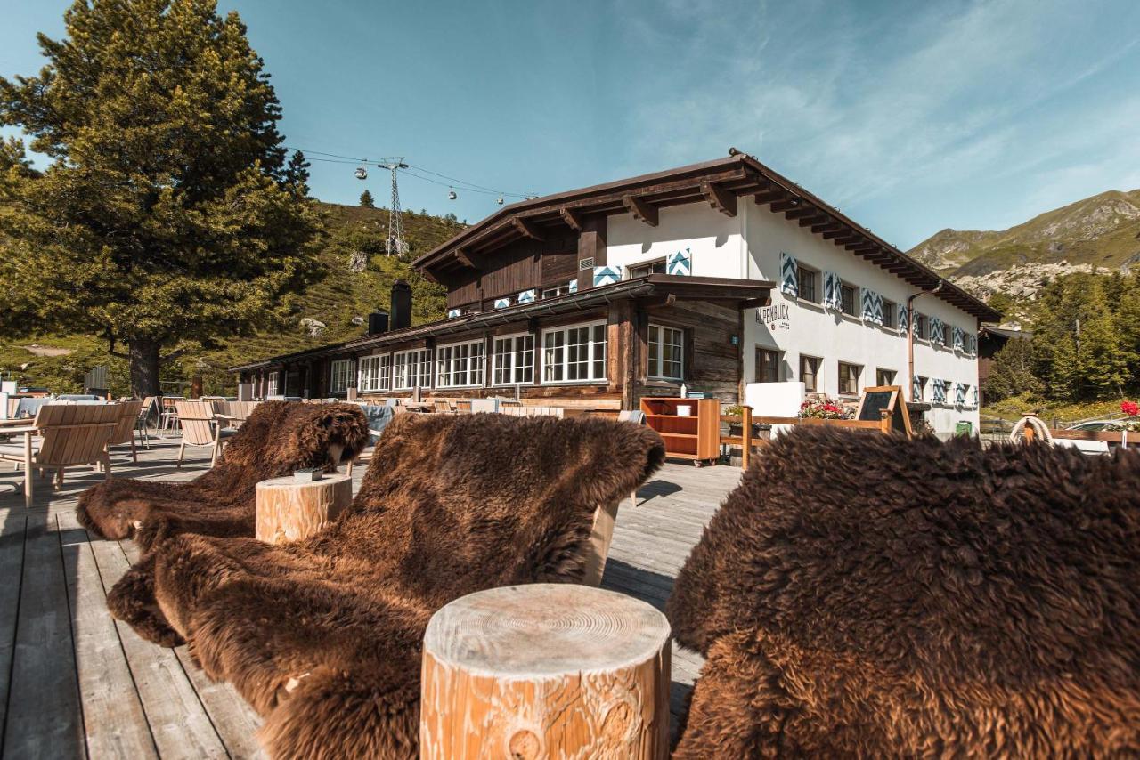 Alpenblick Bergrestaurant & Hotel Arosa Exterior foto
